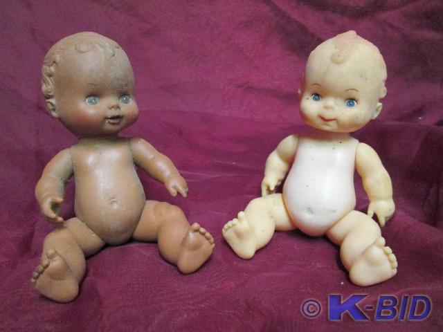 lot 189 image: Set of vintage baby dolls in excell...