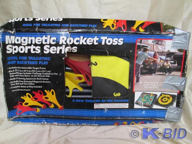 lot 193 image: Magnetic rocket toss sports series ...