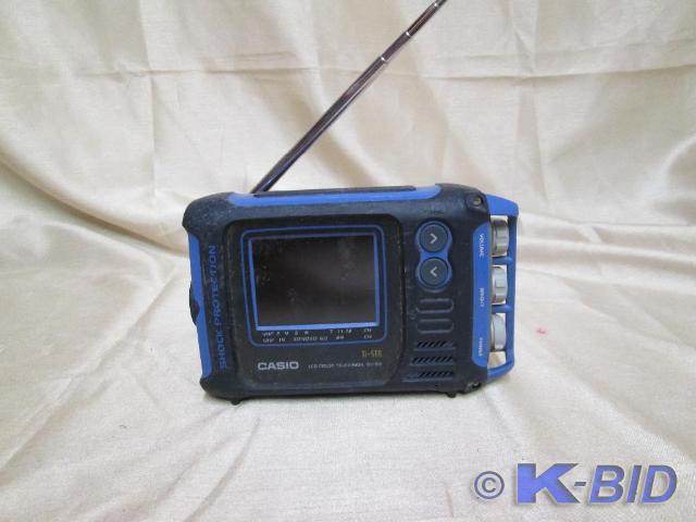 lot 218 image: Casio miniature LCD color televisio...