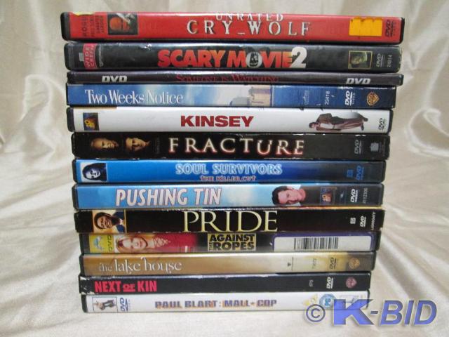 lot 246 image: Lot of 13 miscellaneous movies on D...