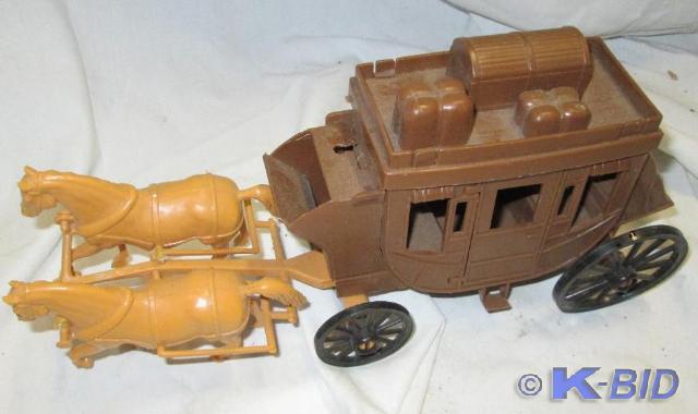 lot 263 image: Vintage horse and wagon team