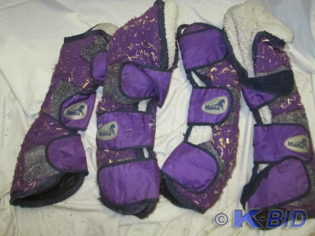 lot 265 image: Horse travel boots tack