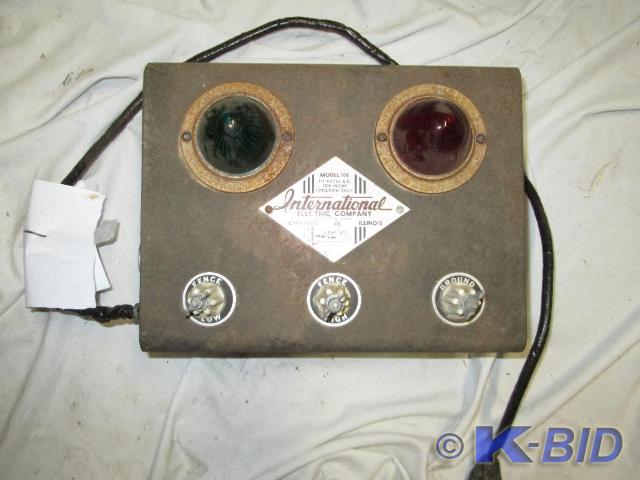 lot 280 image: International Electric co model 106...
