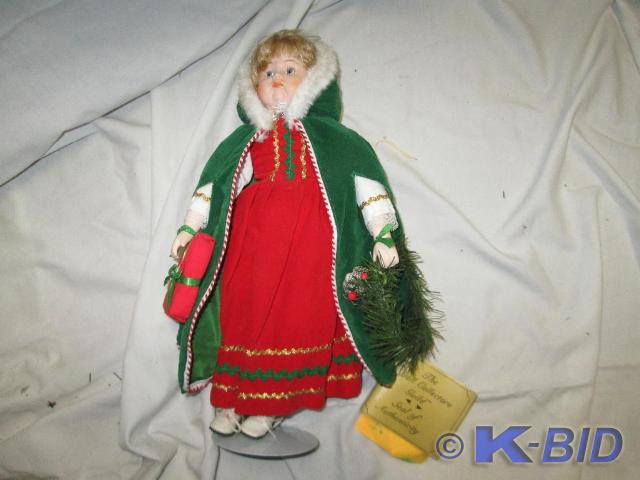 lot 290 image: Christmas Doll