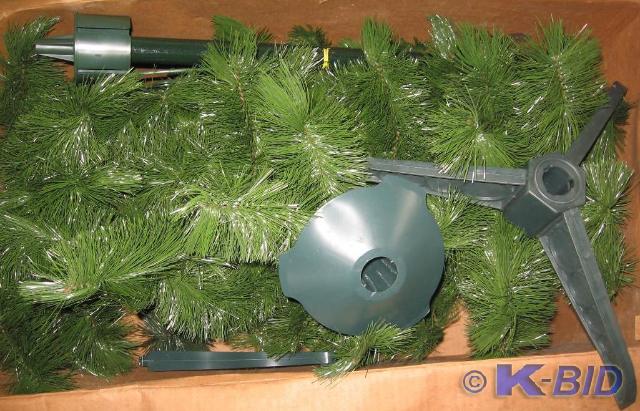 lot 309 image: artificial Christmas tree stands 4...