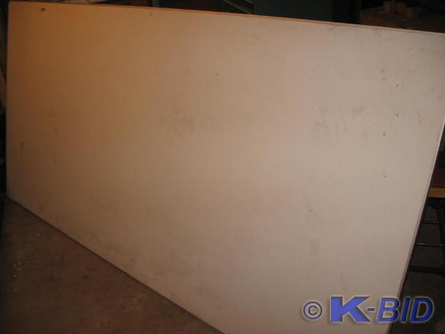 lot 329 image: Huge solid dry erase board, 4 x 8 f...