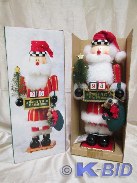 lot 46 image: JC Penney Home Collection Santa Nu...