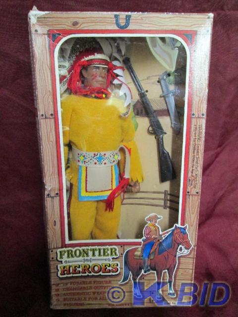 lot 73 image: Sitting Bull 19 Frontier Heroes pos...
