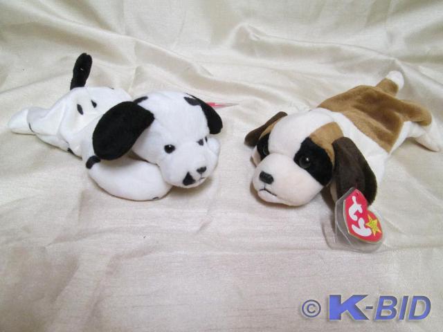 lot 94 image: Ty Beanie Babies. Dotty the Dalmati...