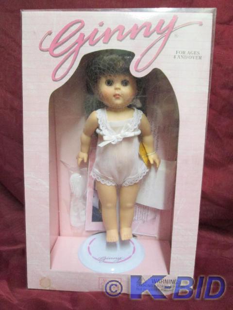 lot 102 image: Ginny doll, new in original box.