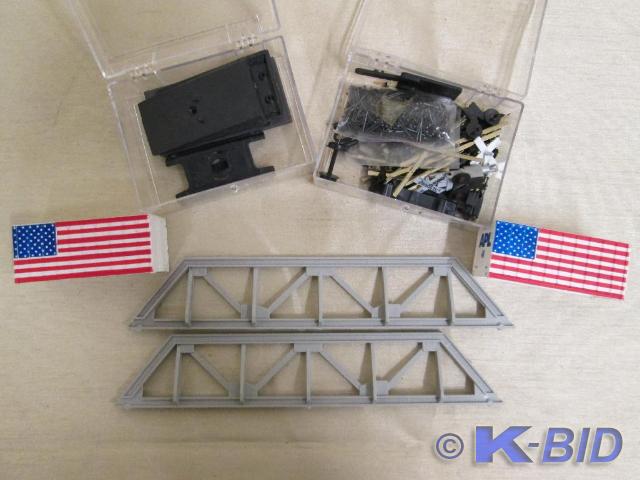 lot 152 image: Miscellaneous train car and track a...