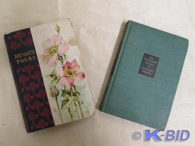 lot 170 image: Vintage editions of poetry books by...