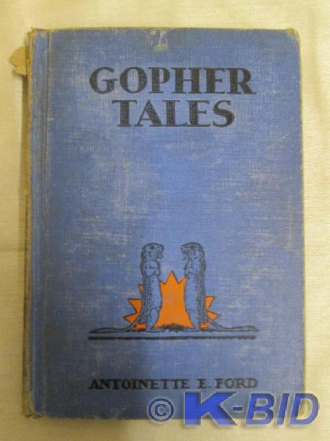 lot 175 image: Vintage copy of Gopher Tales by A...