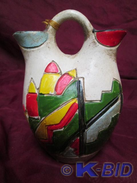 lot 60 image: Indian wedding pitcher -very unique...