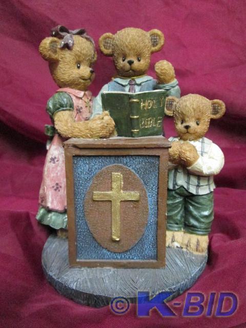 lot 85 image: Berry Hill Bears coin bank. Family ...