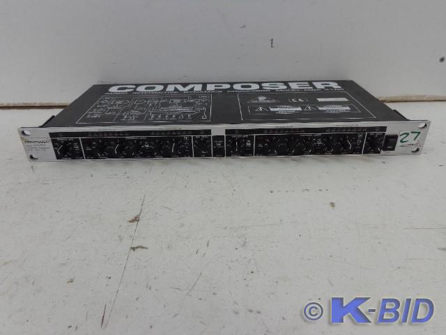 lot 27 image: Behringer Composer Audio Interactiv...