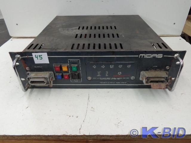 lot 45 image: Midas Power Supply type PR91A - Hea...