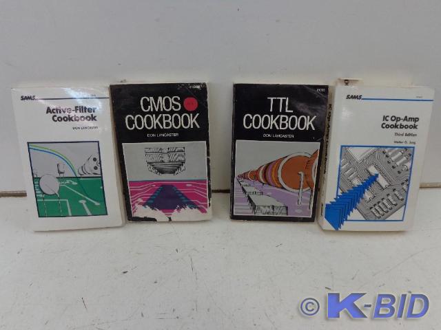 lot 55 image: Assorted Electronics Books TTL Cook...