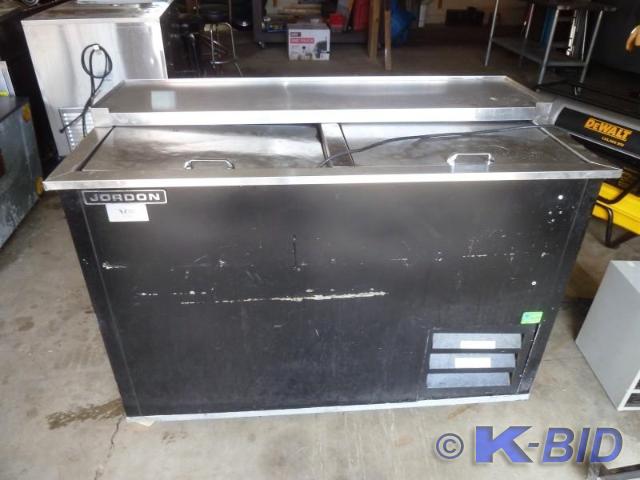 lot 3 image: Jordan Stainless top cooler  Top o...