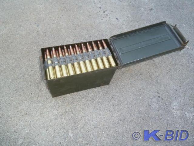 lot 82 image: 50 caliber ammo  APIT- Armor Pierc...