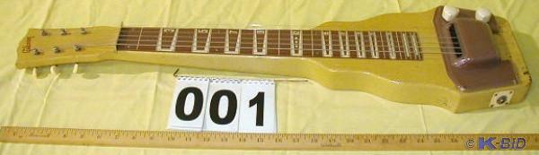 lot 1 image: Vintage Gibson BR-9 Lap Steel Guita...