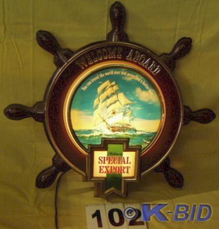 lot 102 image: Nice SPECIAL EXPORT Lighted Ships W...