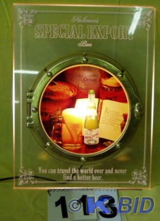 lot 113 image: Nice Vintage Special Export Lighted...