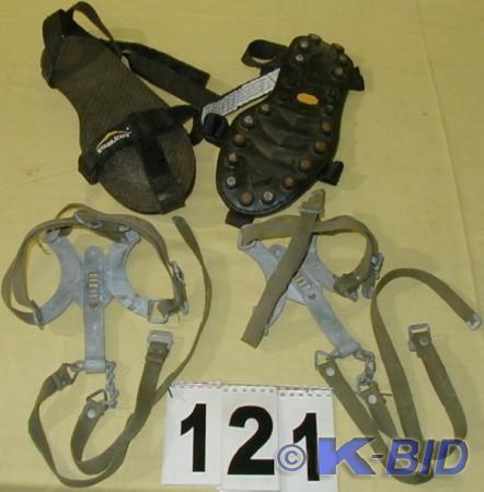 lot 121 image: Two Sets of Strap-On Ice Creepers  ...
