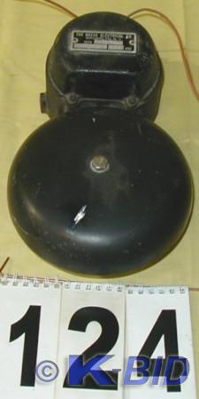 lot 124 image: Vintage REEVE Electrical Alarm Bell...