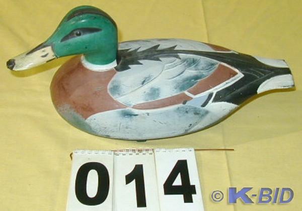 lot 14 image: Vintage Victor D-9-R Mallard Duck D...