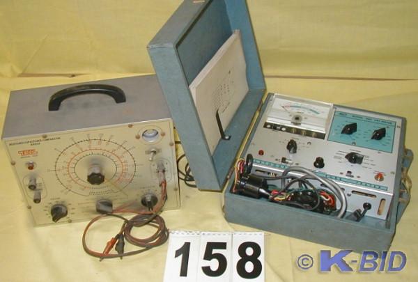 lot 158 image: Vintage Electrical Test Gear  On th...
