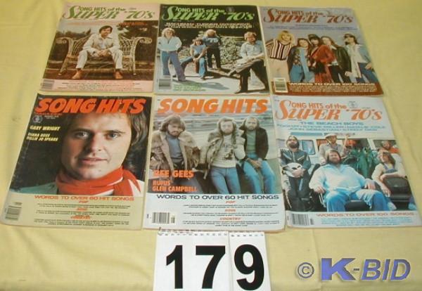 lot 179 image: Song Hits Super of the 70s and Song...