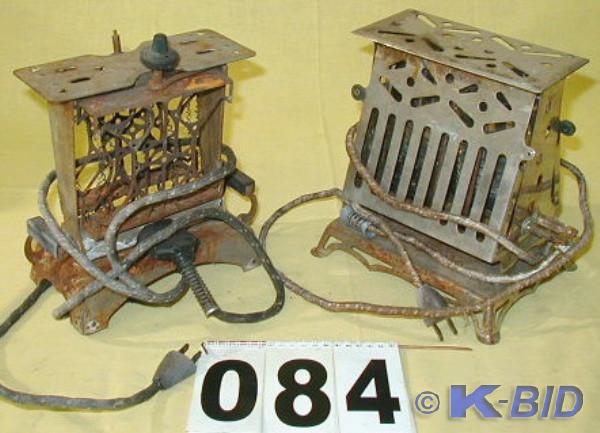 lot 84 image: Pair of Vintage Electric Toasters  ...