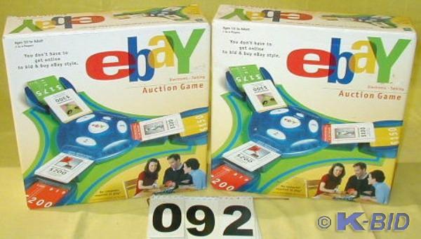 lot 92 image: Two eBay ElectronicTalking Auction...