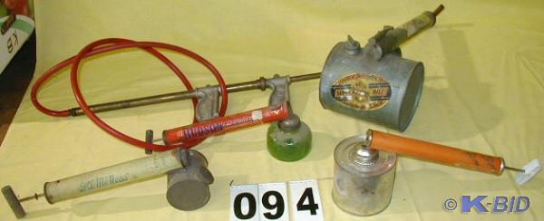 lot 94 image: Lot of Five Vintage Garden Sprayers...