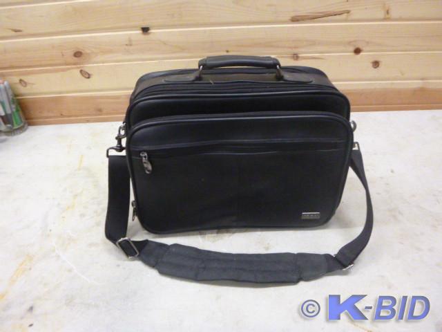 lot 126 image: Icon Leather Briefcase with Lap Top...