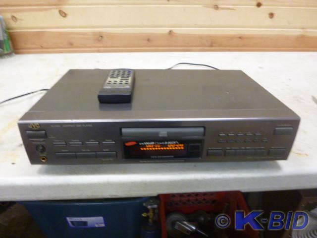 lot 134 image: JVC Compact Disc Player with Remote...