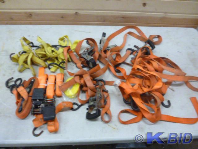 lot 139 image: Lot of Ratchet Straps
