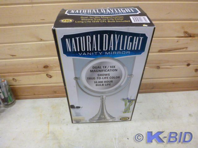 lot 157 image: Natural Daylight Vanity Mirror