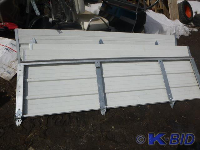 lot 172 image: 9 X 8 Aluminum Garage Door with H...
