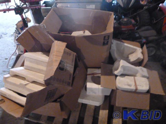 lot 177 image: Pallet of Molds for Ceramics