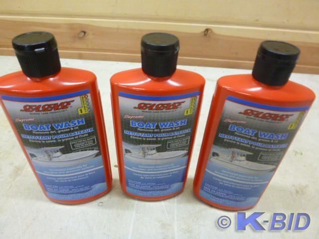 lot 195 image: 3 Bottles of Seasense BoatWash