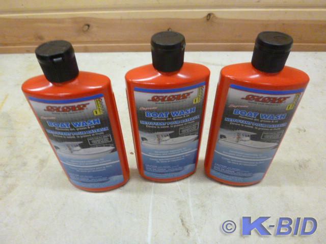 lot 196 image: 3 Bottles of Seasense BoatWash
