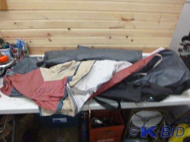 lot 31 image: Tent with Poles and Stakes   Size U...