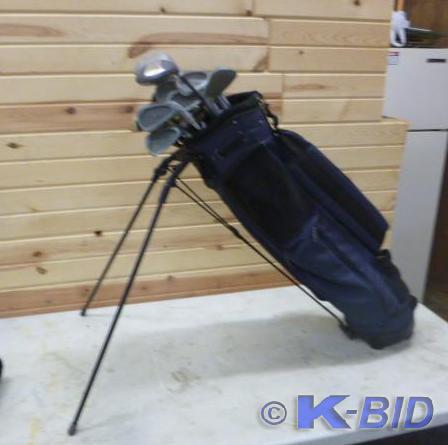 lot 32 image: Golf Clubs with Some Junior Clubs a...