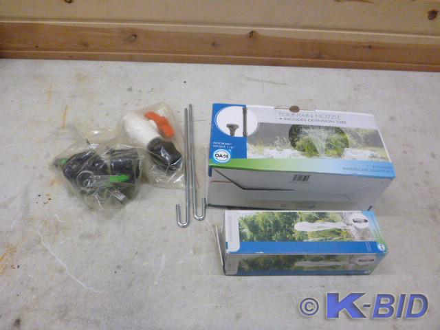lot 35 image: 2 Oase Fountain Nozzles   One Maxim...