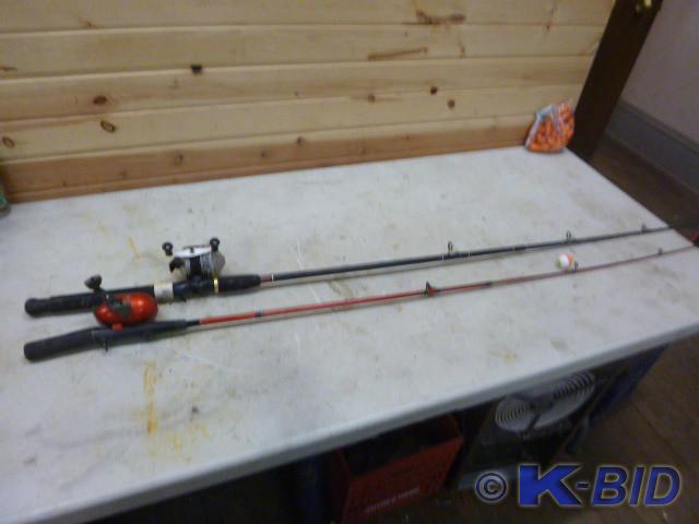lot 38 image: 2 Rod and Reels