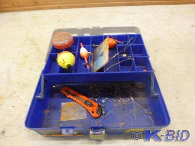 lot 44 image: Plano Tackle Box #3100 with Some Ta...