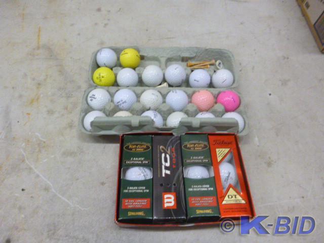 lot 47 image: Lot of Mixed Golf Balls