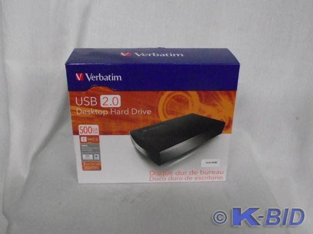 Verbatim 500GB External Hard Drive ...